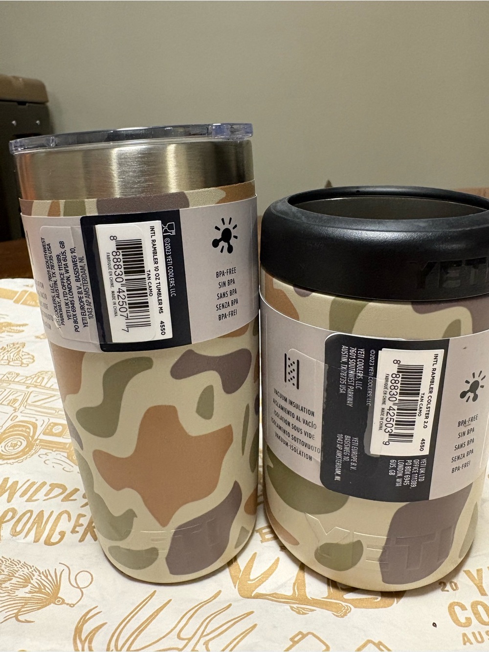 Yeti Rambler Tan Camo - Picture 4 of 4